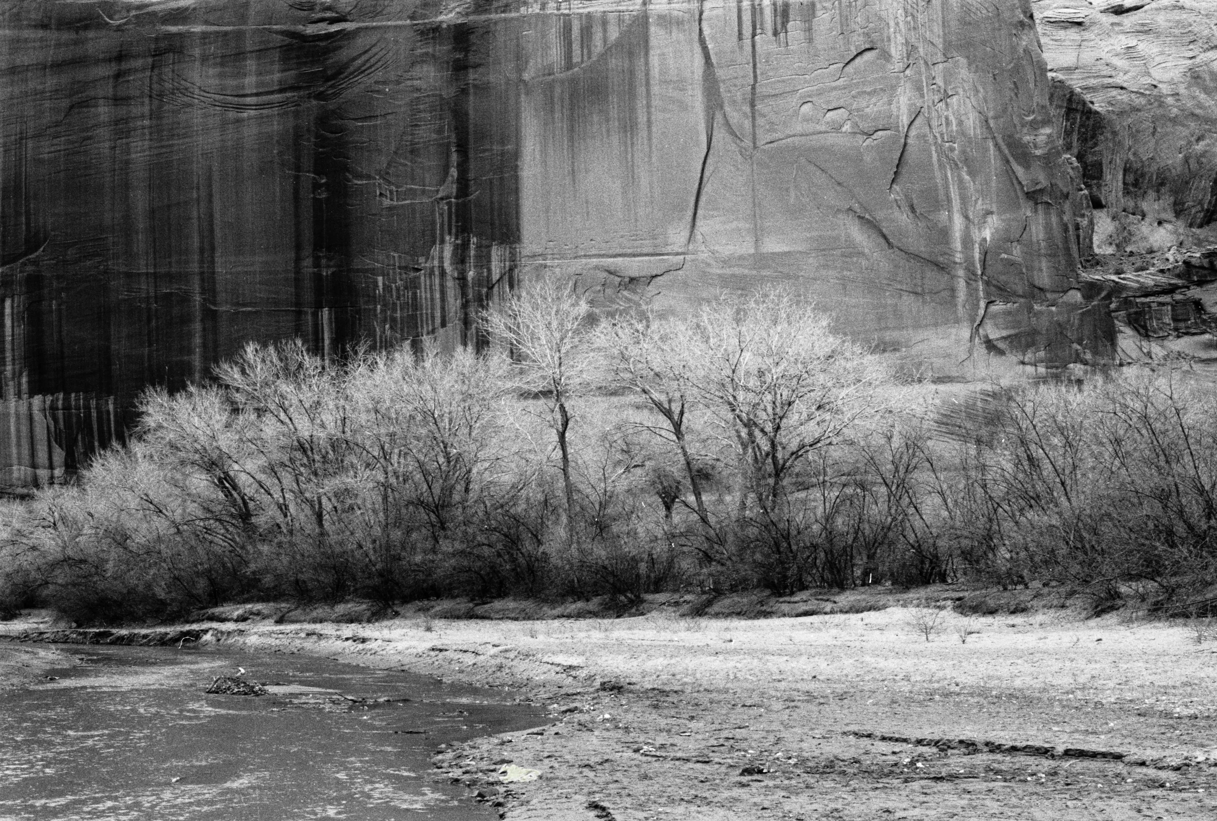de Chelly River, Canyon de Chelly, Arizona