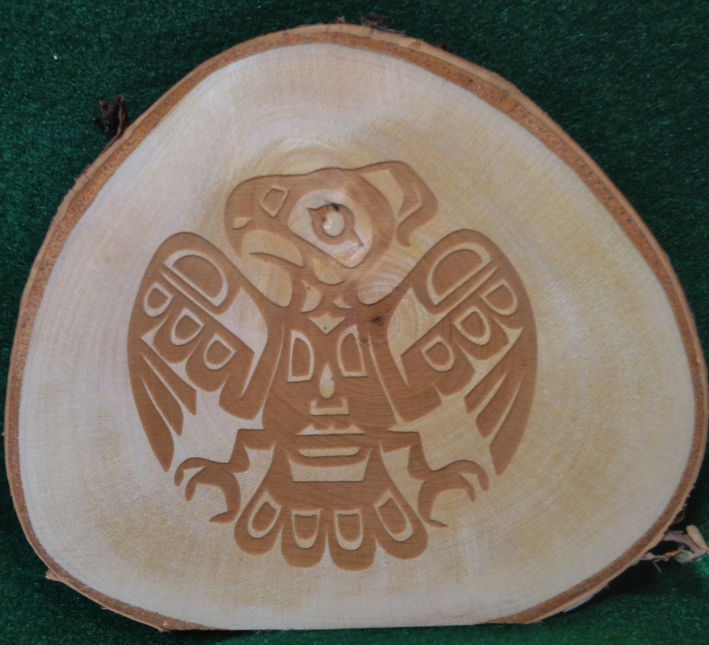 Birch Eagle Plaque
