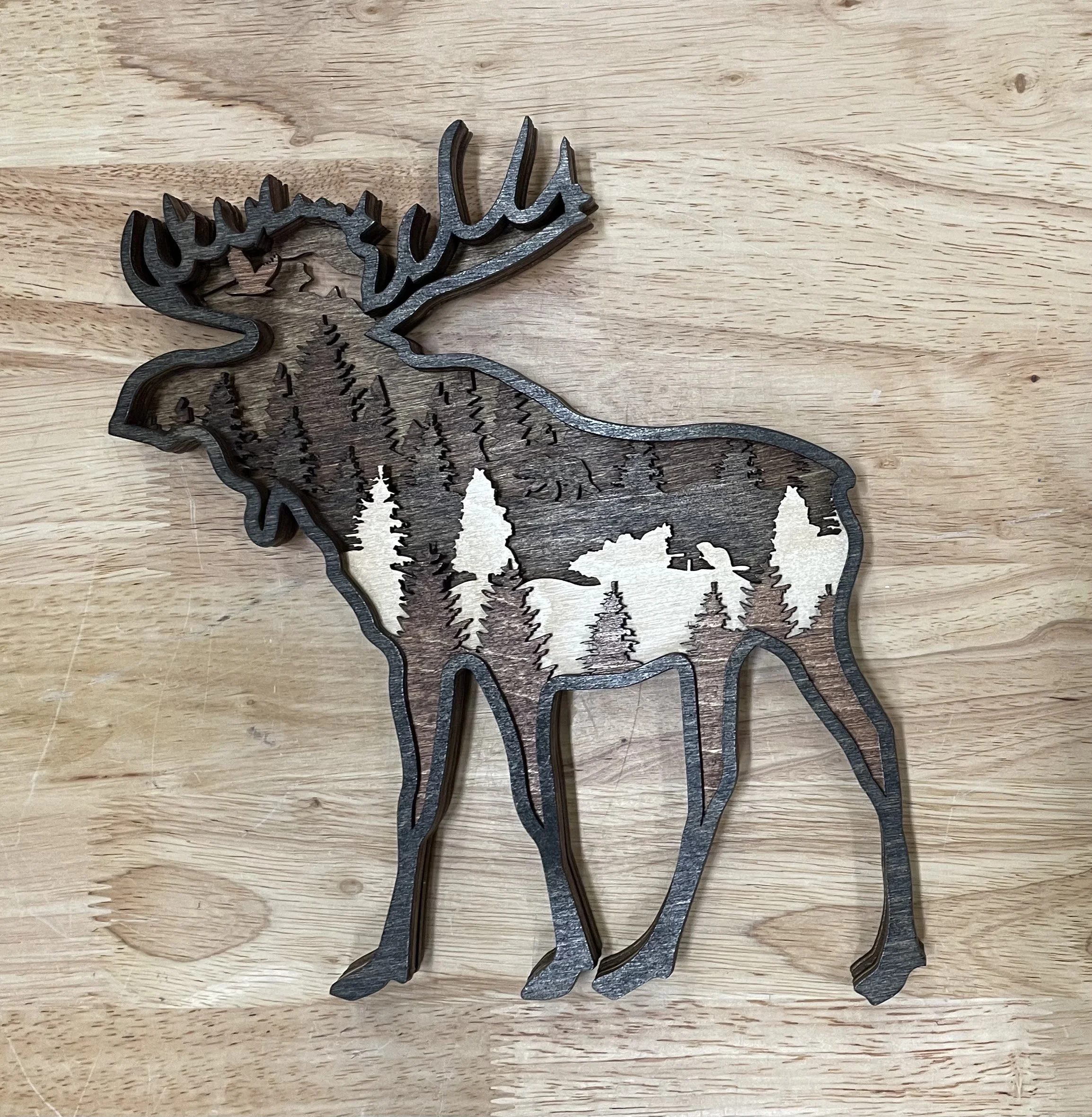 STANDING MOOSE