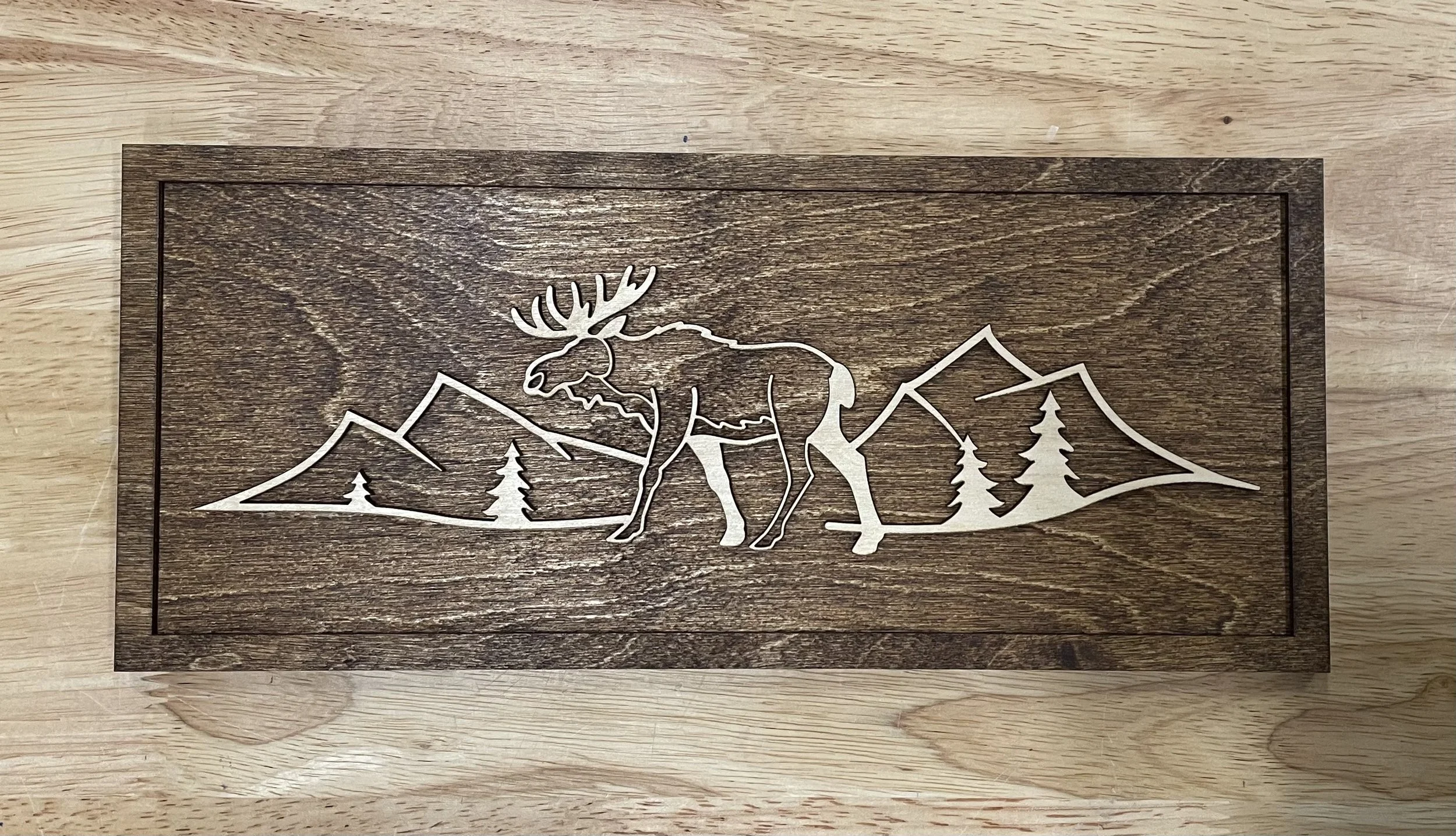 LINEART MOOSE
