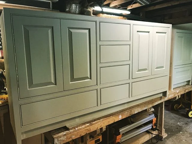 Bathroom vanities. @timalbrightdesign #cabinetmaker #millwork #woodworking #designbuild #greenecountyny #hudsonvalley #catskills #athensny