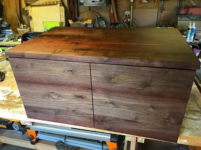 The variation of color in this air dried black walnut is unreal. This is really special wood. About 6 years ago, with permission, I pulled a bunch of logs out of an abandoned log pile that was long destined to become fire wood, but slowly sinking in 