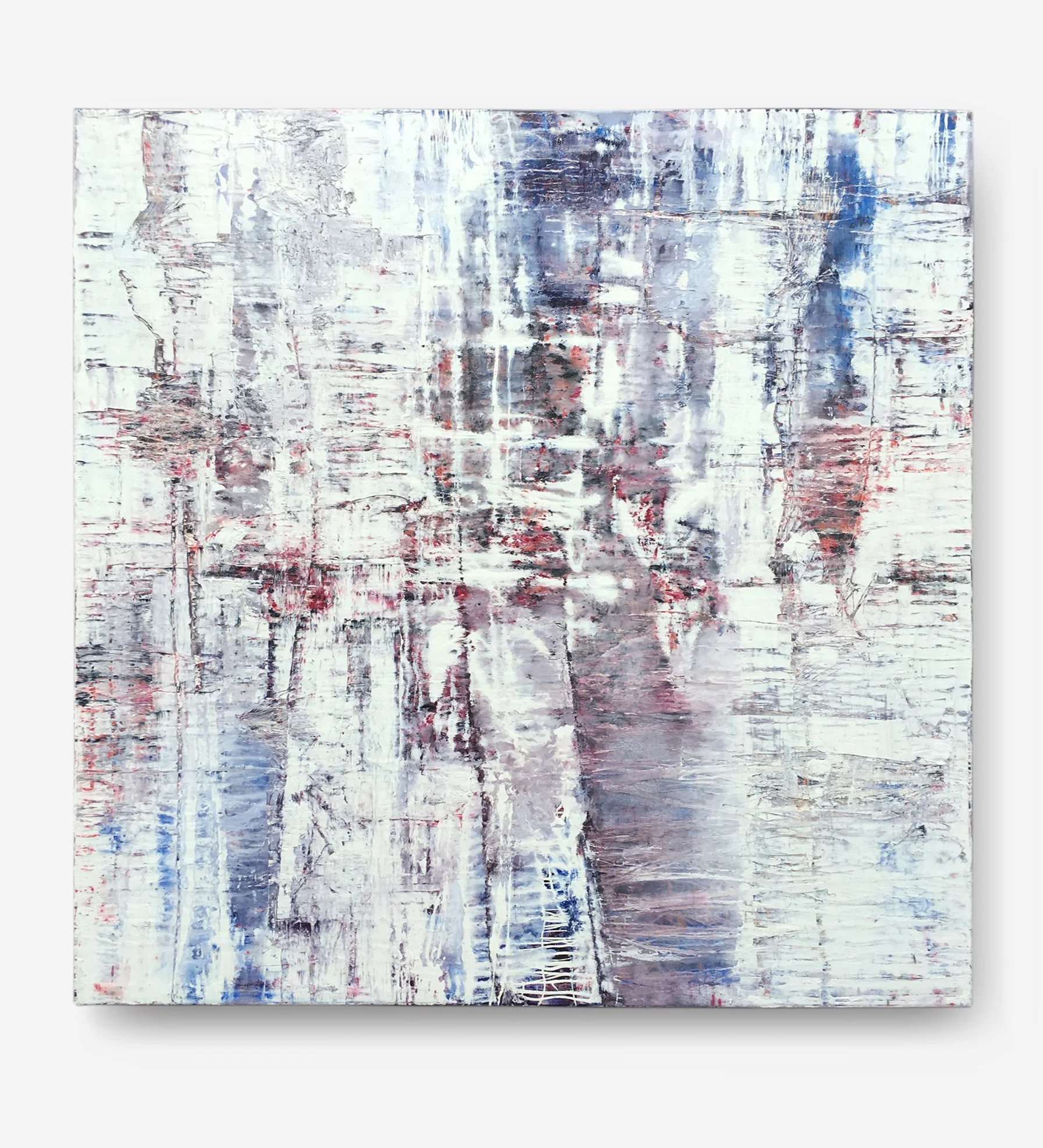 Untitled oil on canvas 48" x 48" Canvas edge is painted (1.5” deep) $500