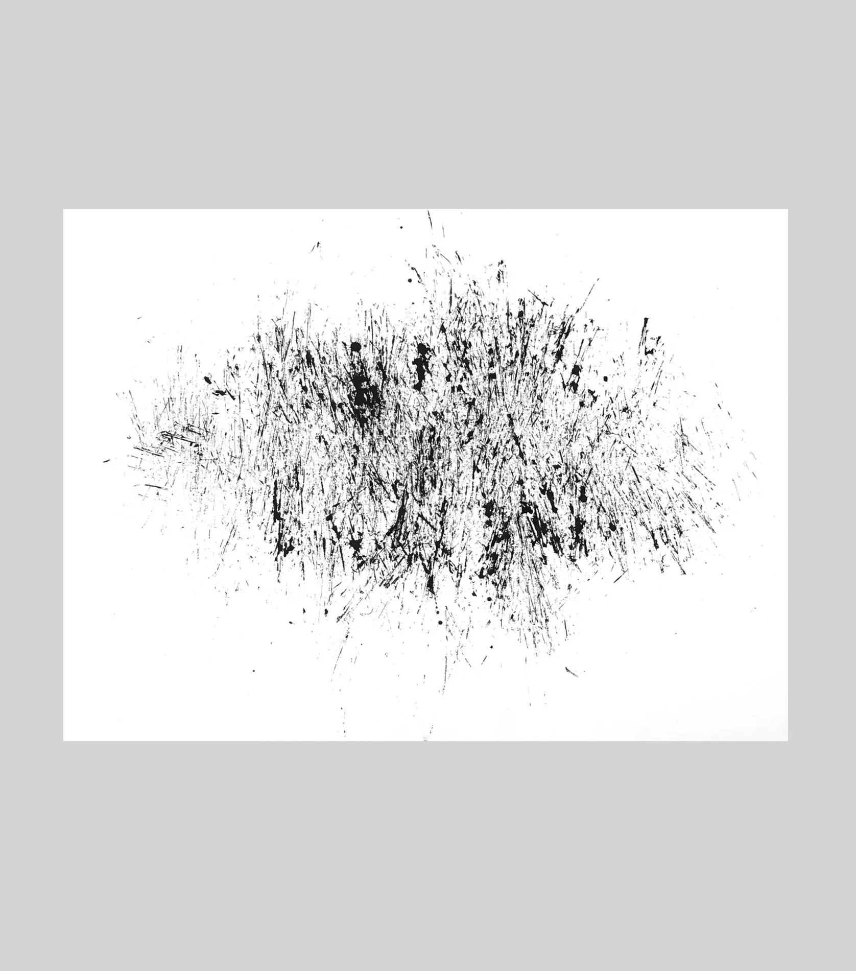cherry bark drawing No.2 ink on paper 14” x 11” $75