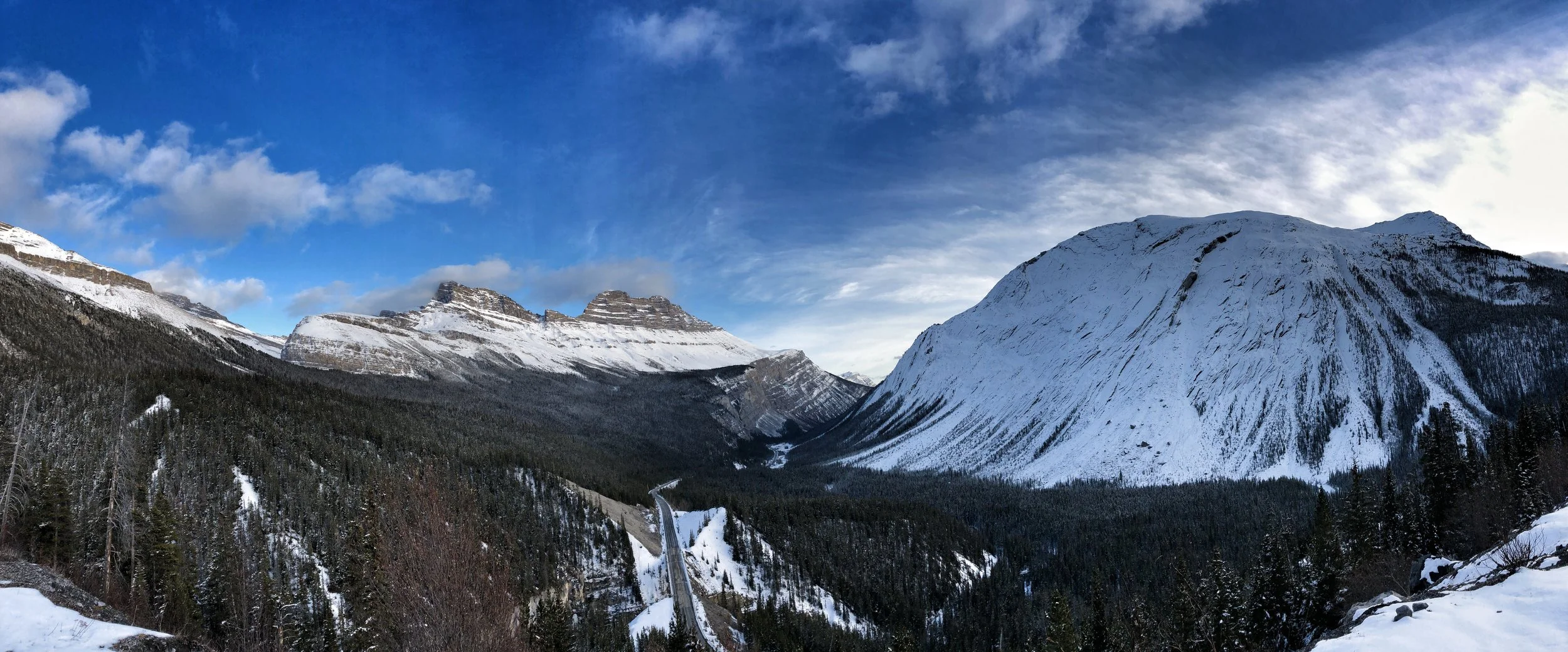 Icefields Parkway Pano