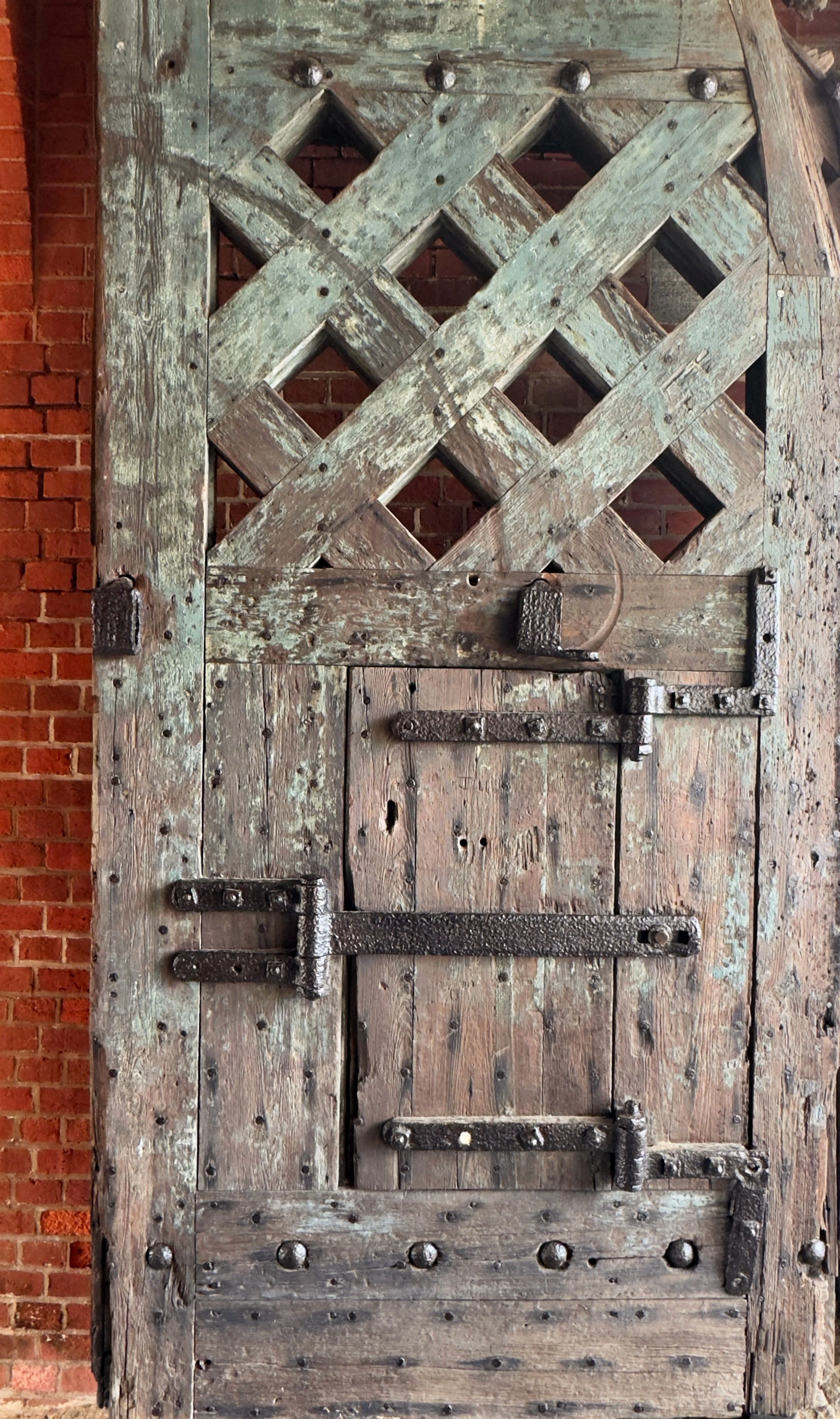 Abstract Fort Pulaski Door