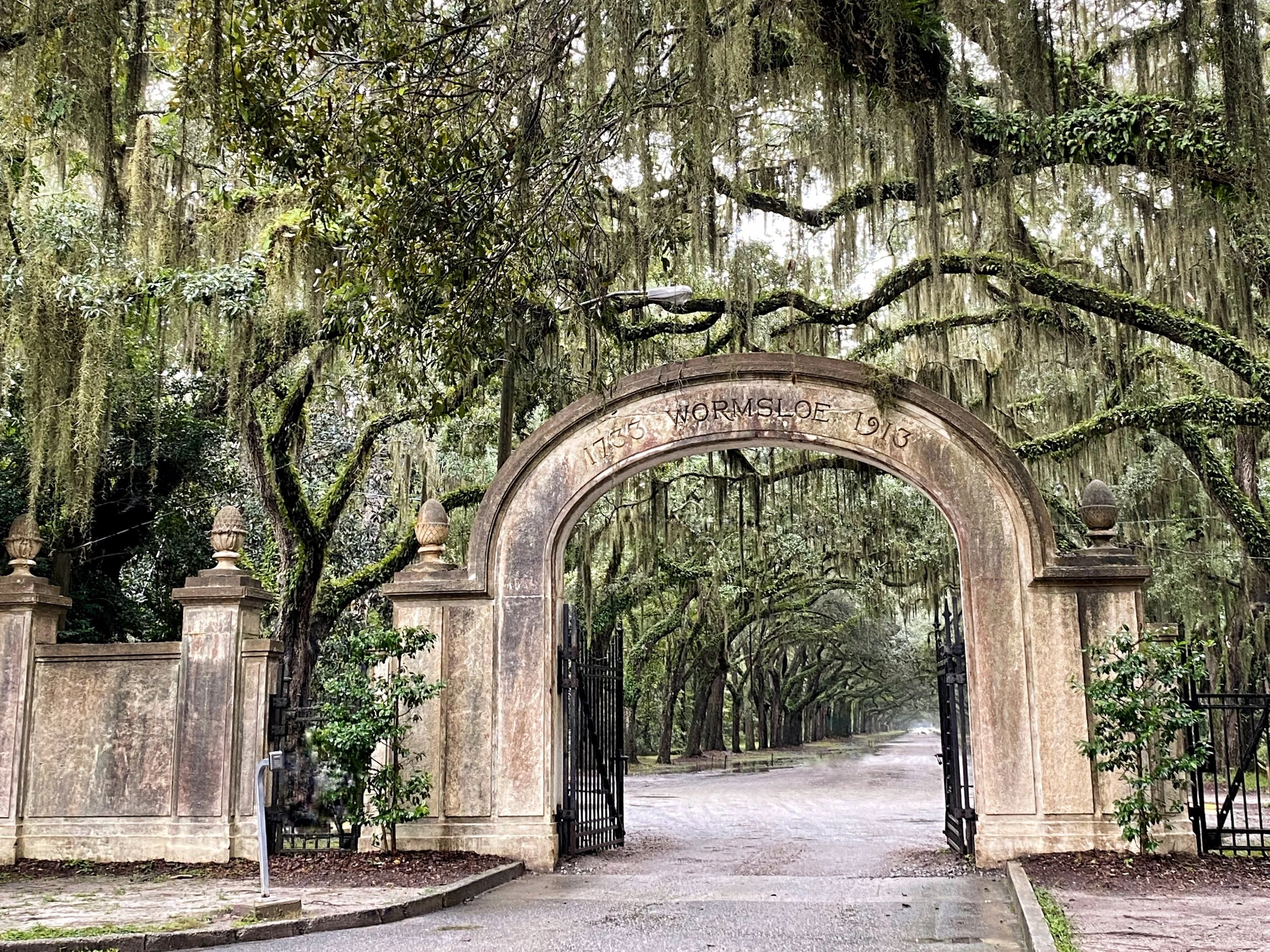 Wormsloe Gate Horizontal