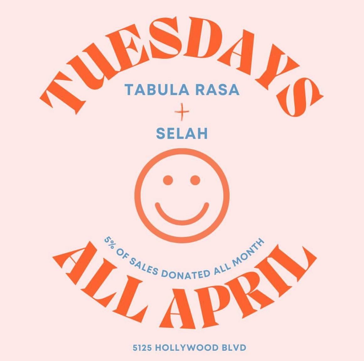 Happy Tuesday, y&rsquo;all! its Giving Tuesday with a proceed of profits going to the incredible @selahnhc and it is also @theguidetrio night with live jazz! see ya at Tabula Rasa Bar! #tabularasabar