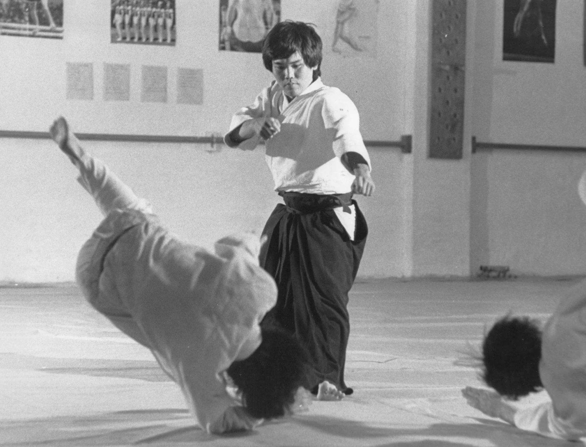 Furuya Sensei at the Aikido Center of Los Angeles when it was in Hollywood in the 1970s