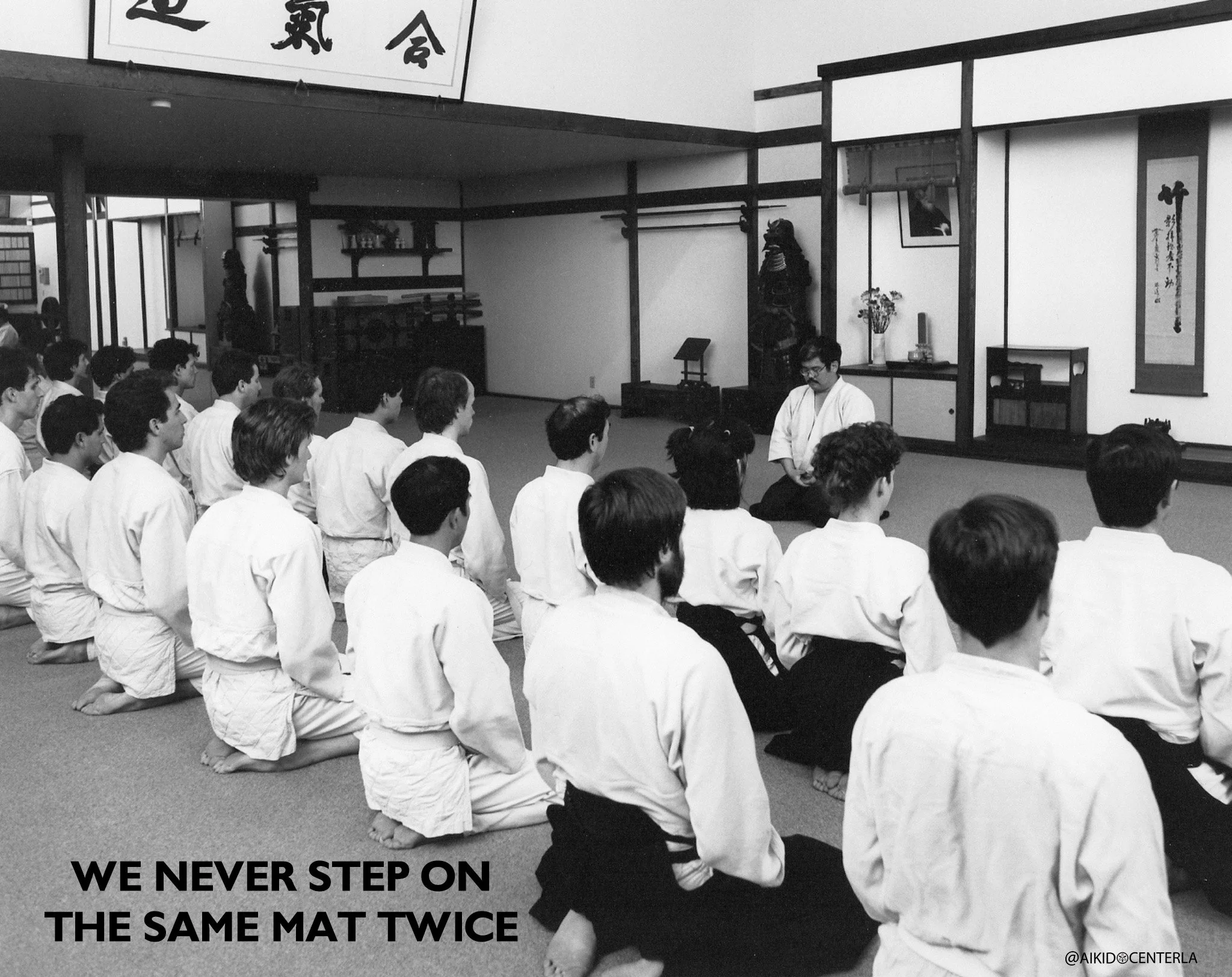 We Never Step on the Same Mat Twice