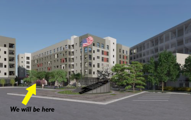 The First Street North building