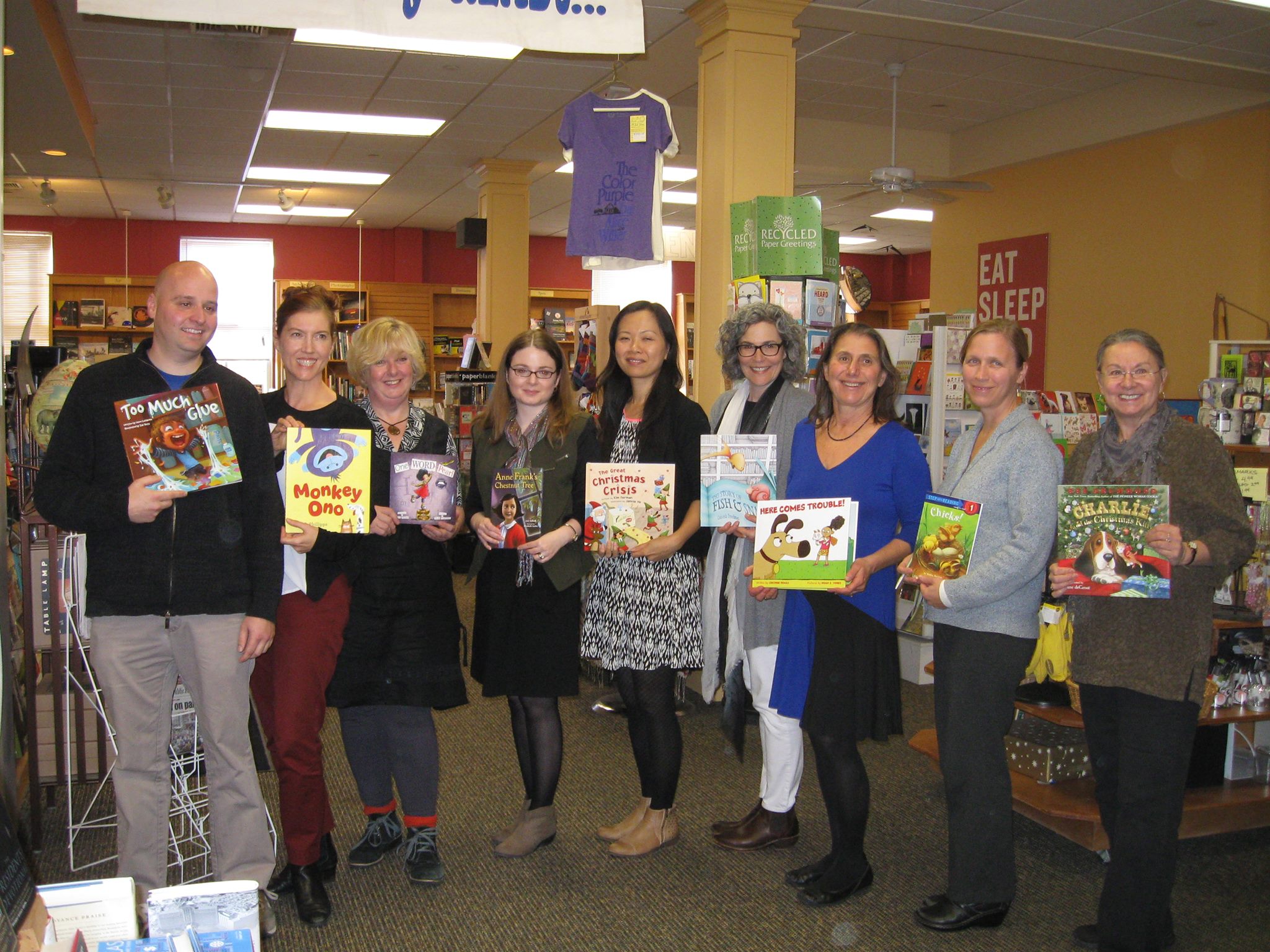 SCBWI Inisde Story Event, Odyssey Bookshop, South Hadley, MA