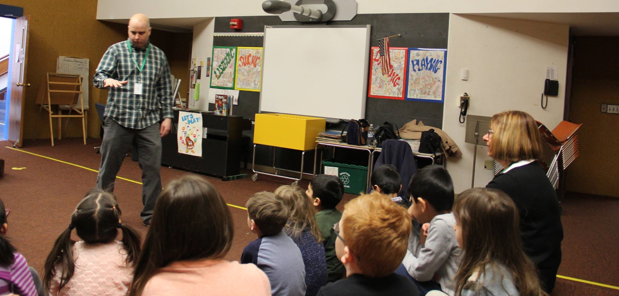 School visit! South Grafton Elementary, South Grafton, MA