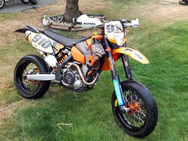 Supermoto Dirt Bike That's Street Legal 125cc Dirt Street