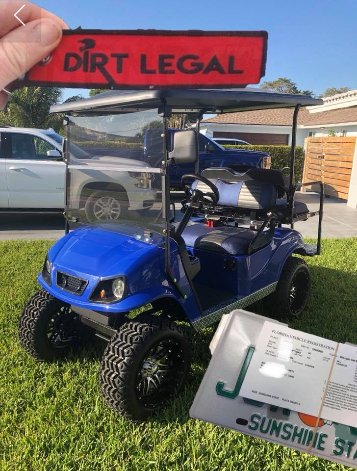 Dirt Legal Golf Cart