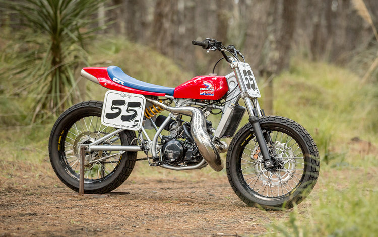 Is it possible to make a two-stroke dirt bike street legal?