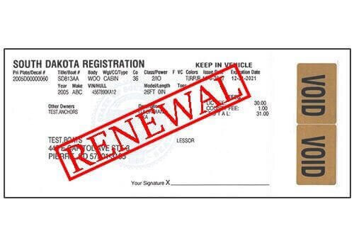 Vehicle Registration Automatic Renewal