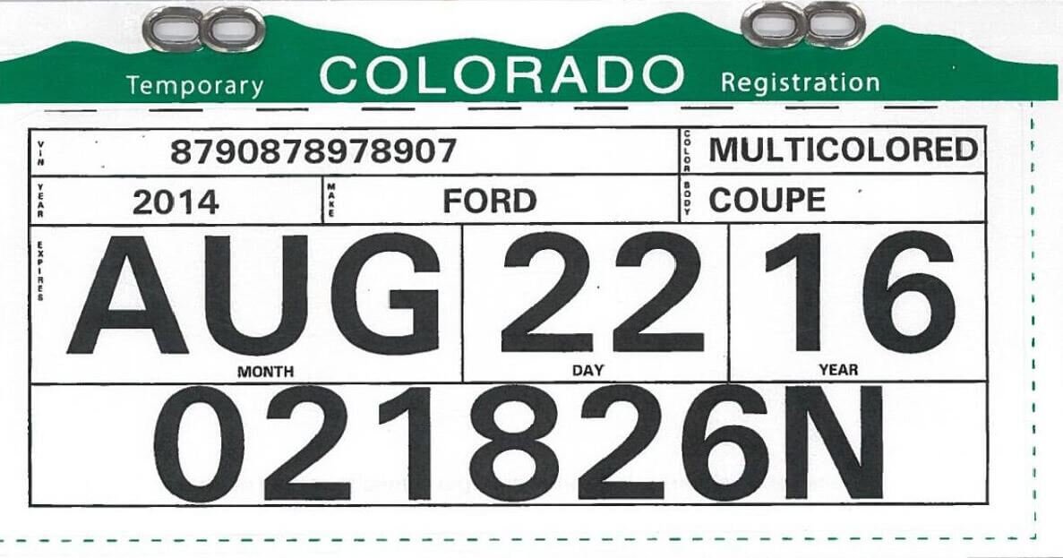 Temp Tag 101 Temporary License Plates Explained — Dirt Legal