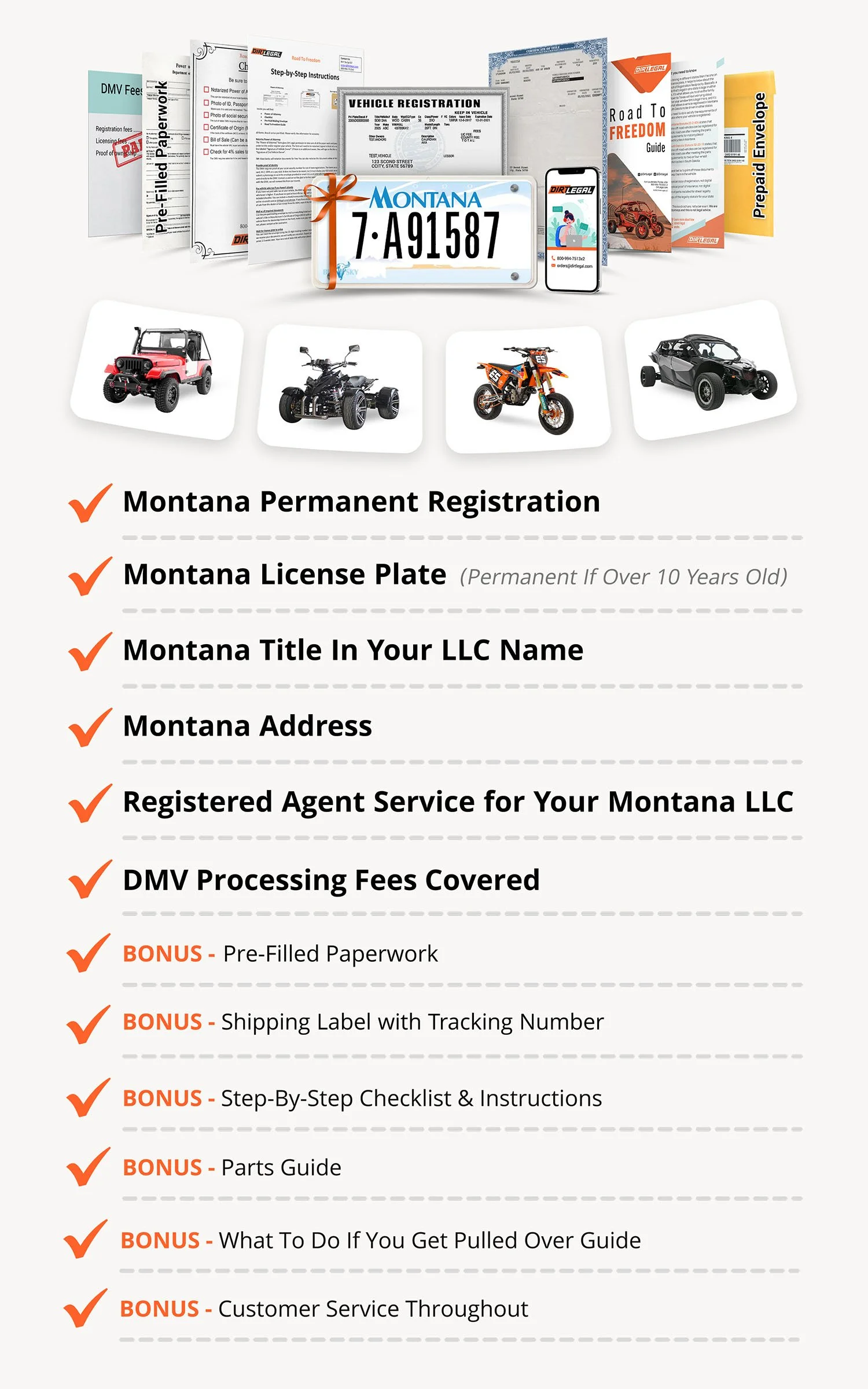Street Legal Montana OHV Registration Service Legalize your CanAm