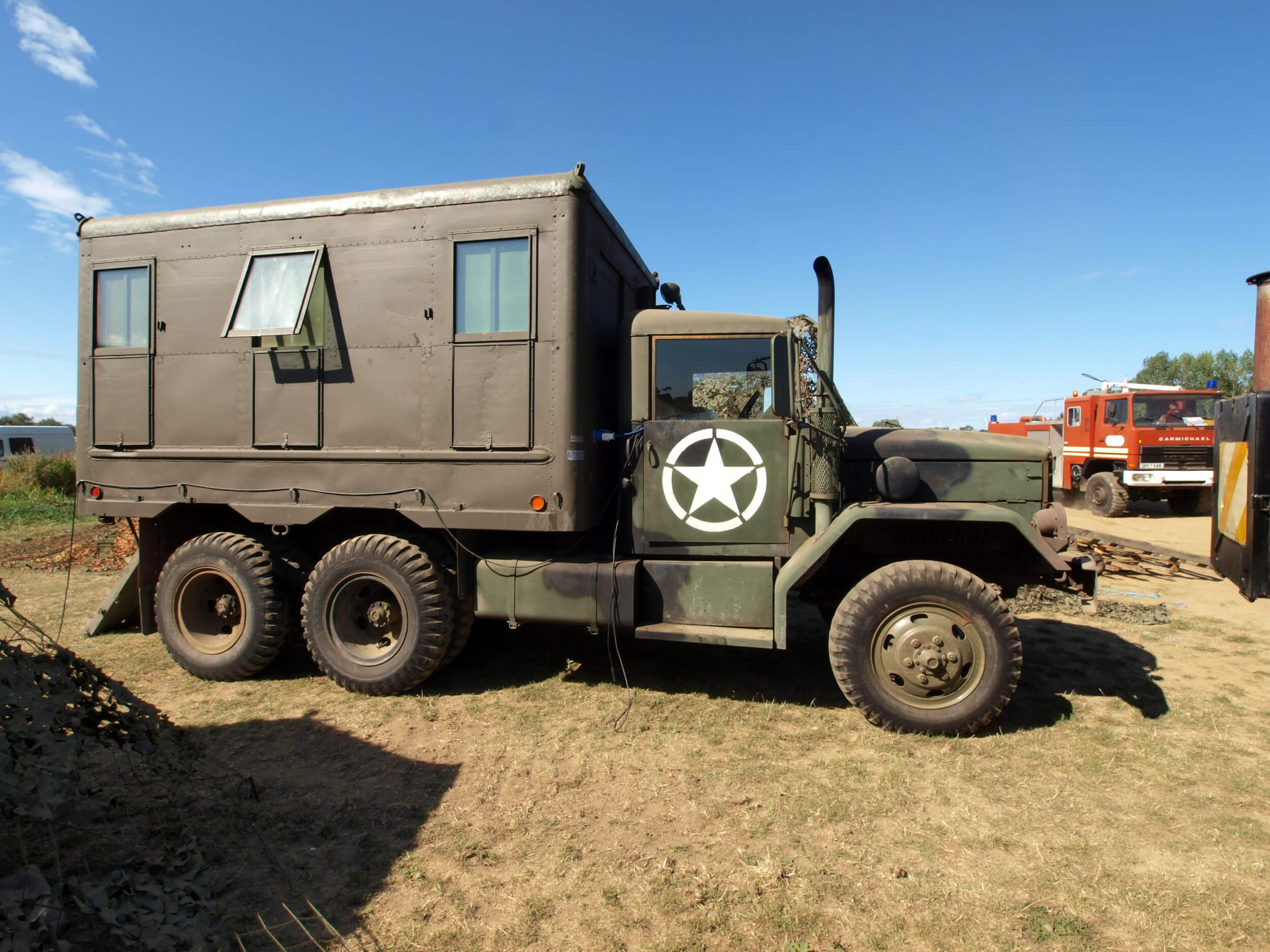 military pickup truck