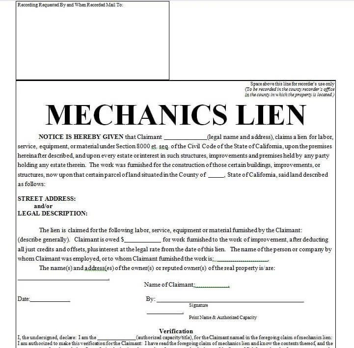 Mechanic's Liens Their Legal Power and How to Escape Them — Dirt Legal