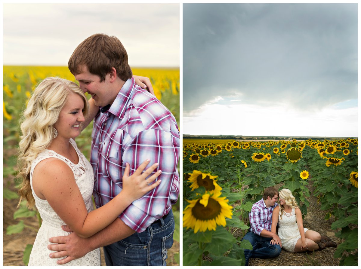 Sunflower Field Engagement Shoot | Bryce and Tessi's Engagement_0004.jpg