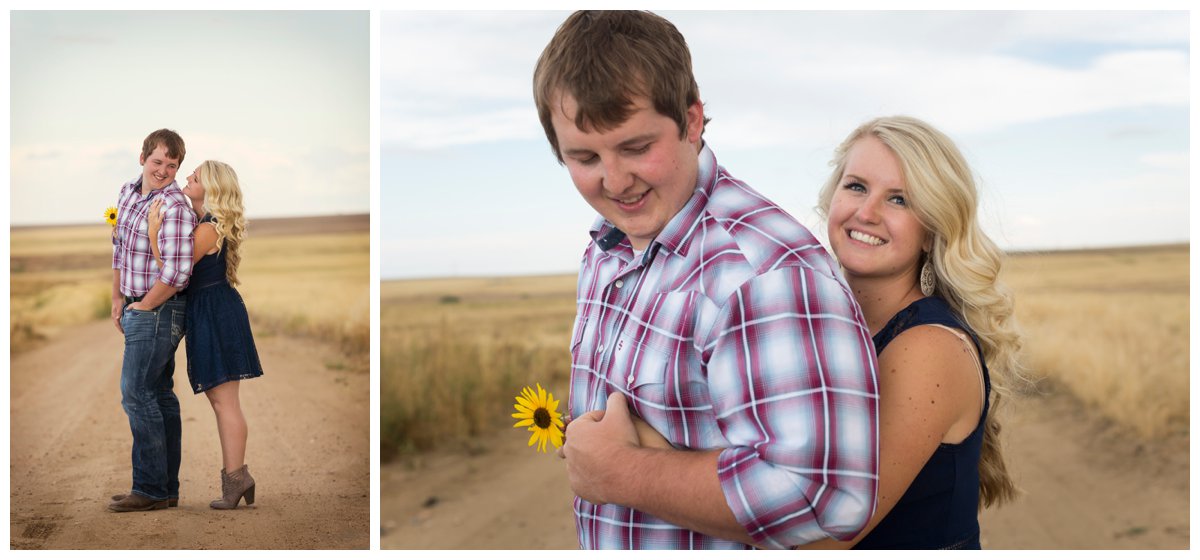 Sunflower Field Engagement Shoot | Bryce and Tessi's Engagement_0009.jpg