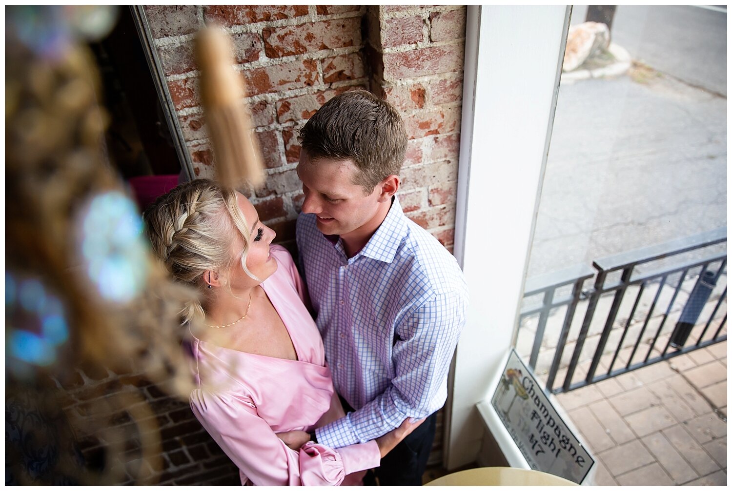 Sienna Wine Bar Engagement Shoot | Congress Park and City Park Engagement Shoot_0012.jpg