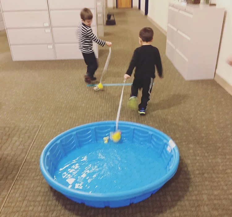 Hurry Little ducklings!