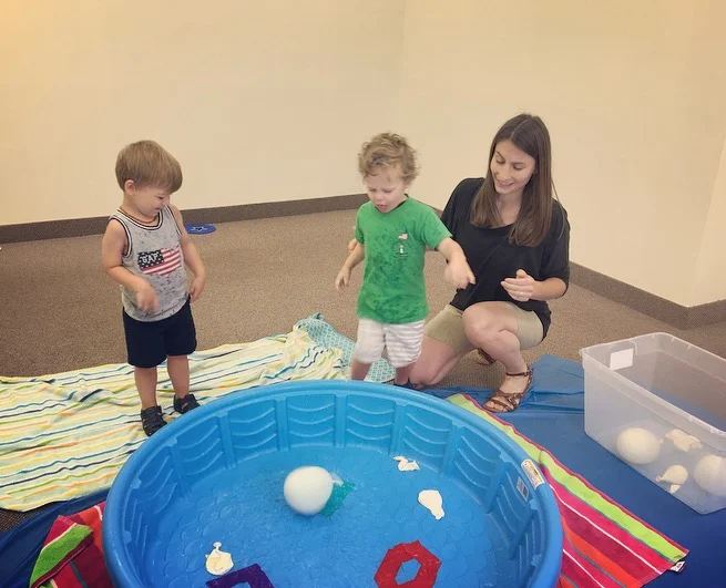 water balloon play!