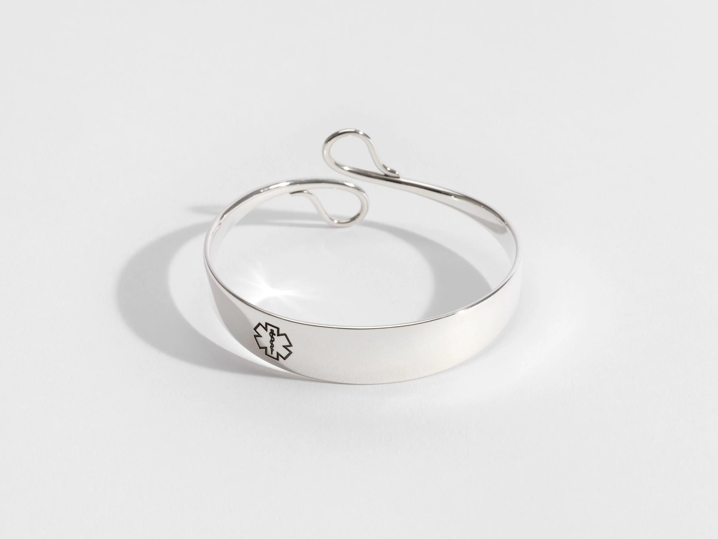 Stainless Steel Medical Alert Bracelets For Women LinnaLove Double