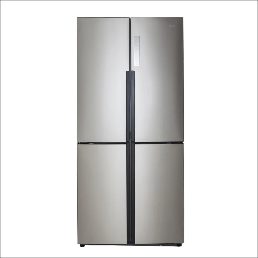 Stainless steel French door freezer/refrigerator