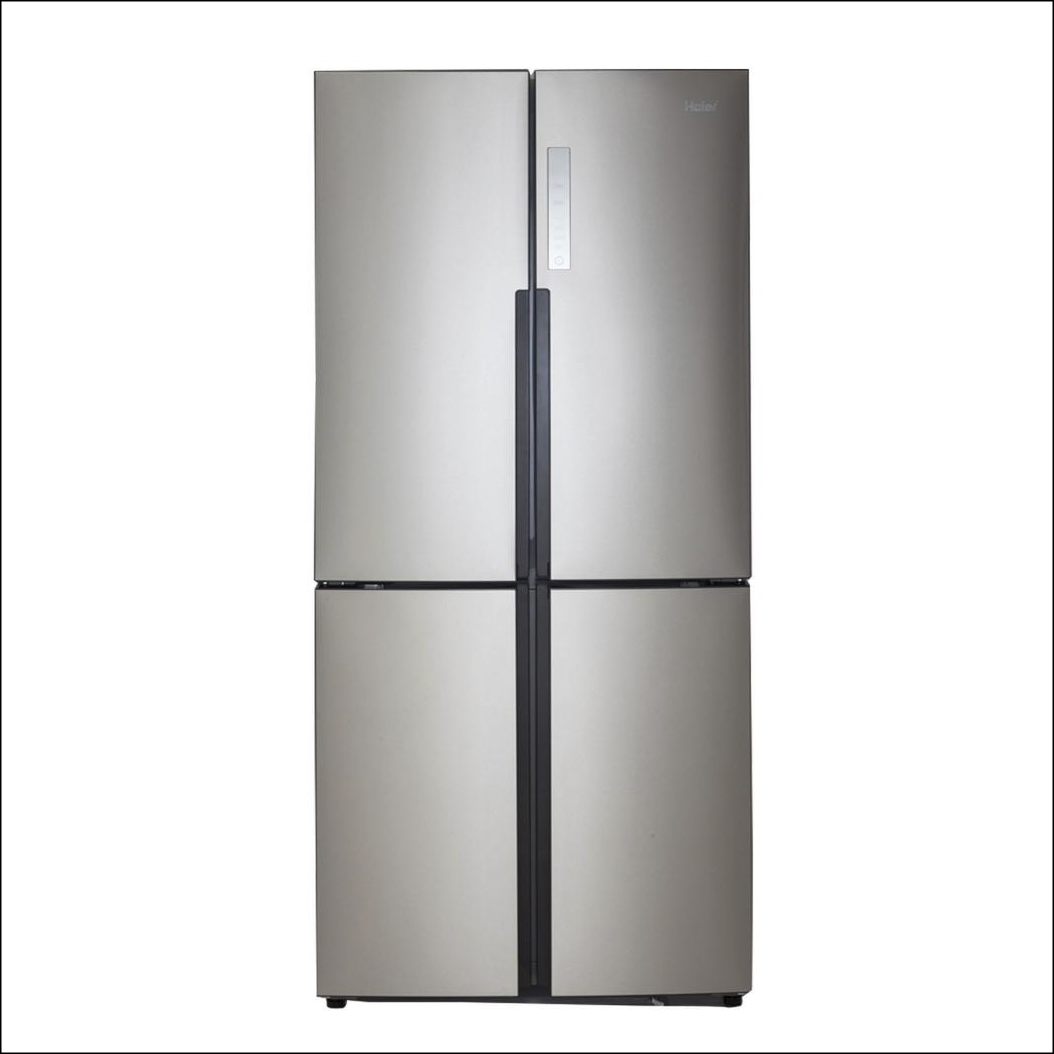 Stainless steel French door freezer/refrigerator