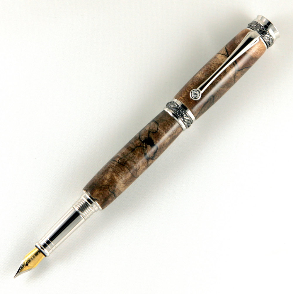 Beautiful Olive Burl Rollerball Pen!