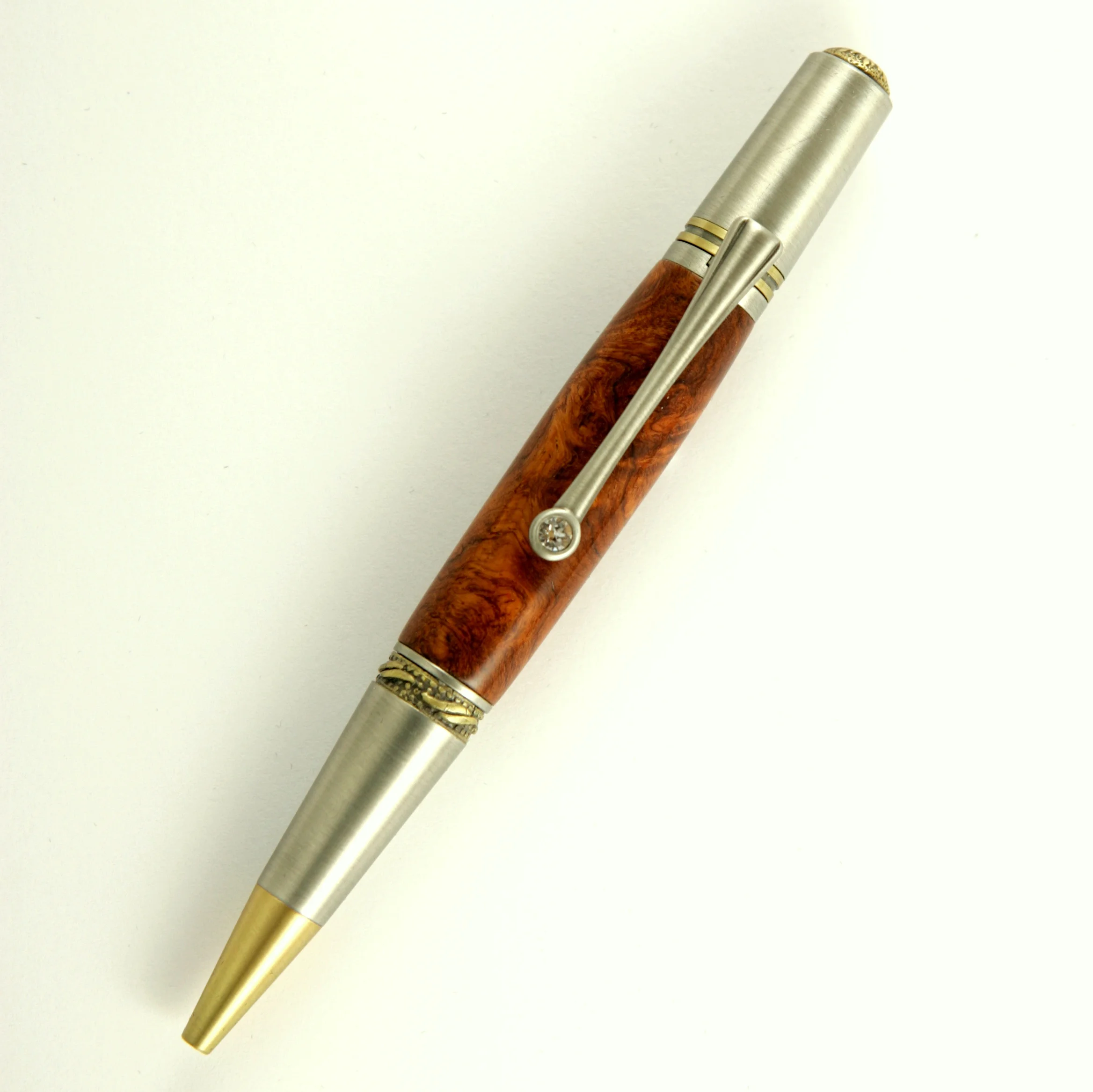 Amboyna Burl Majestic Squire Ballpoint
