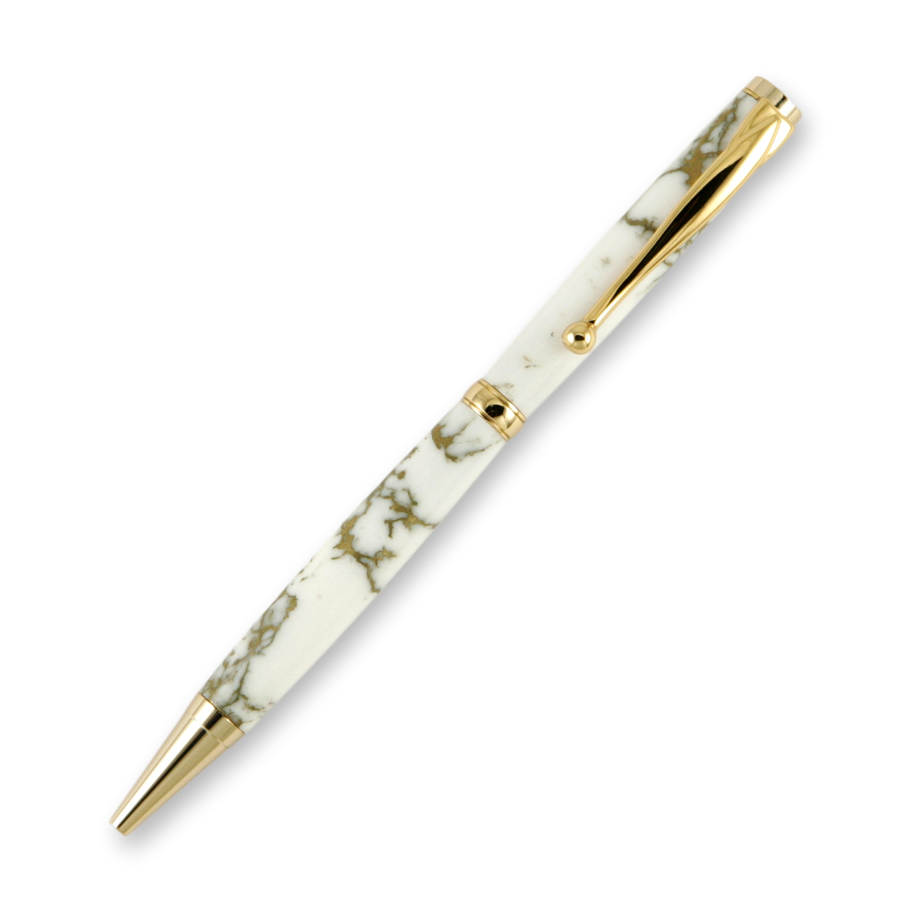Chickidee White & Gold Marble Pen Gift Set 