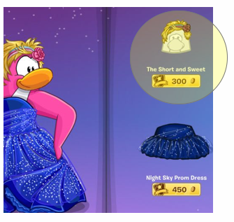 The Virtual CurrencyPlayers gain coins for playing games. These coins are used as virtual currency - to buy clothes, furniture and snacks for penguins and their pets.