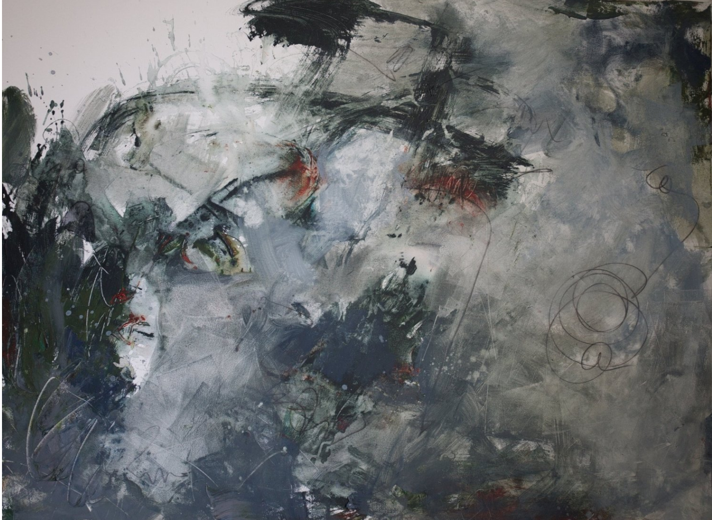 Certainty, 36x48", acrylic on canvas