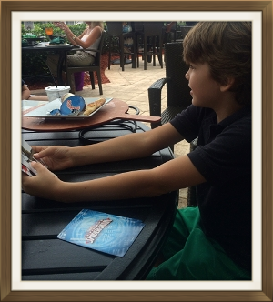  A rousing game of "Go Fish" is always a win.
