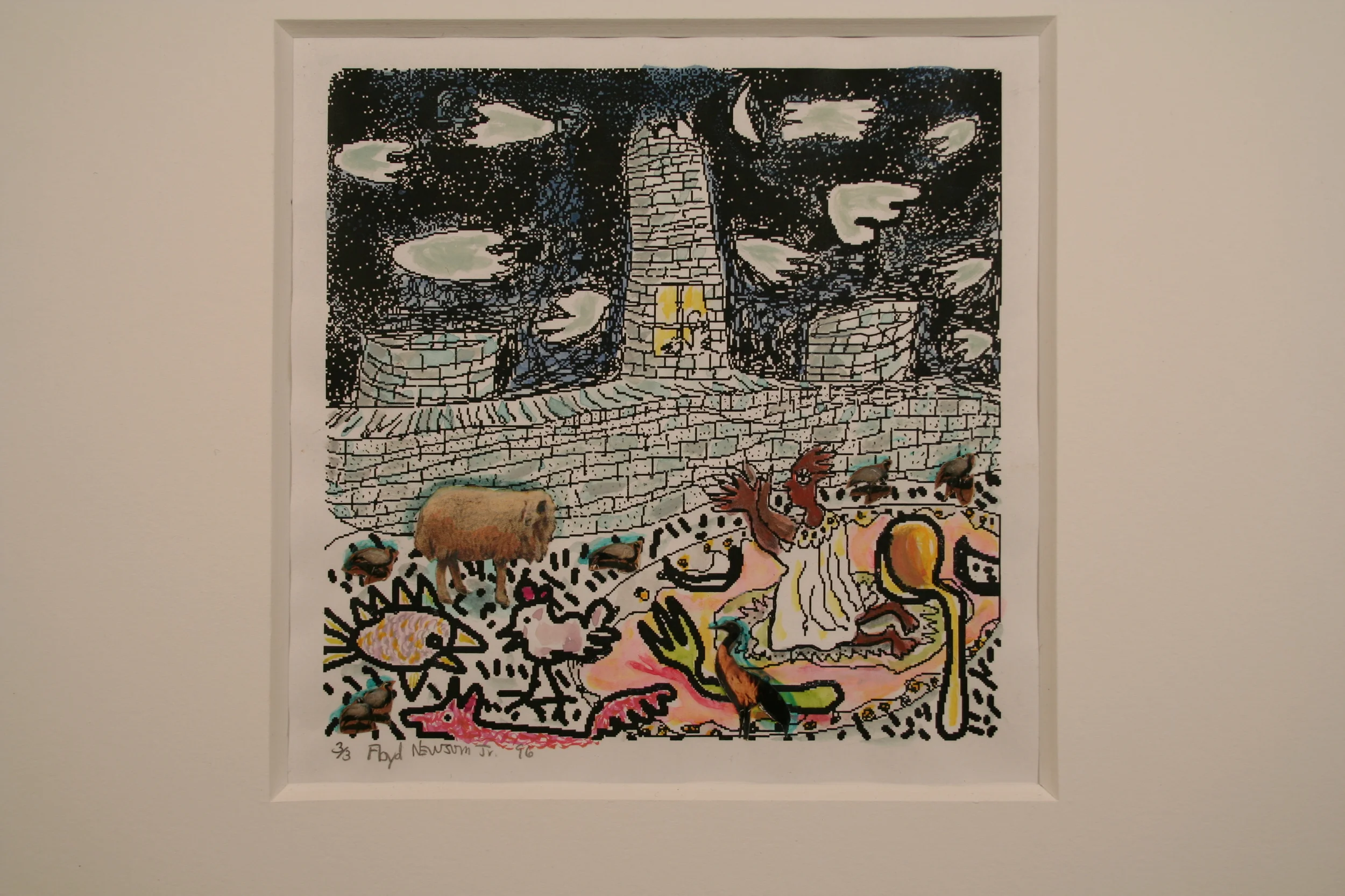 Woman With Lamb