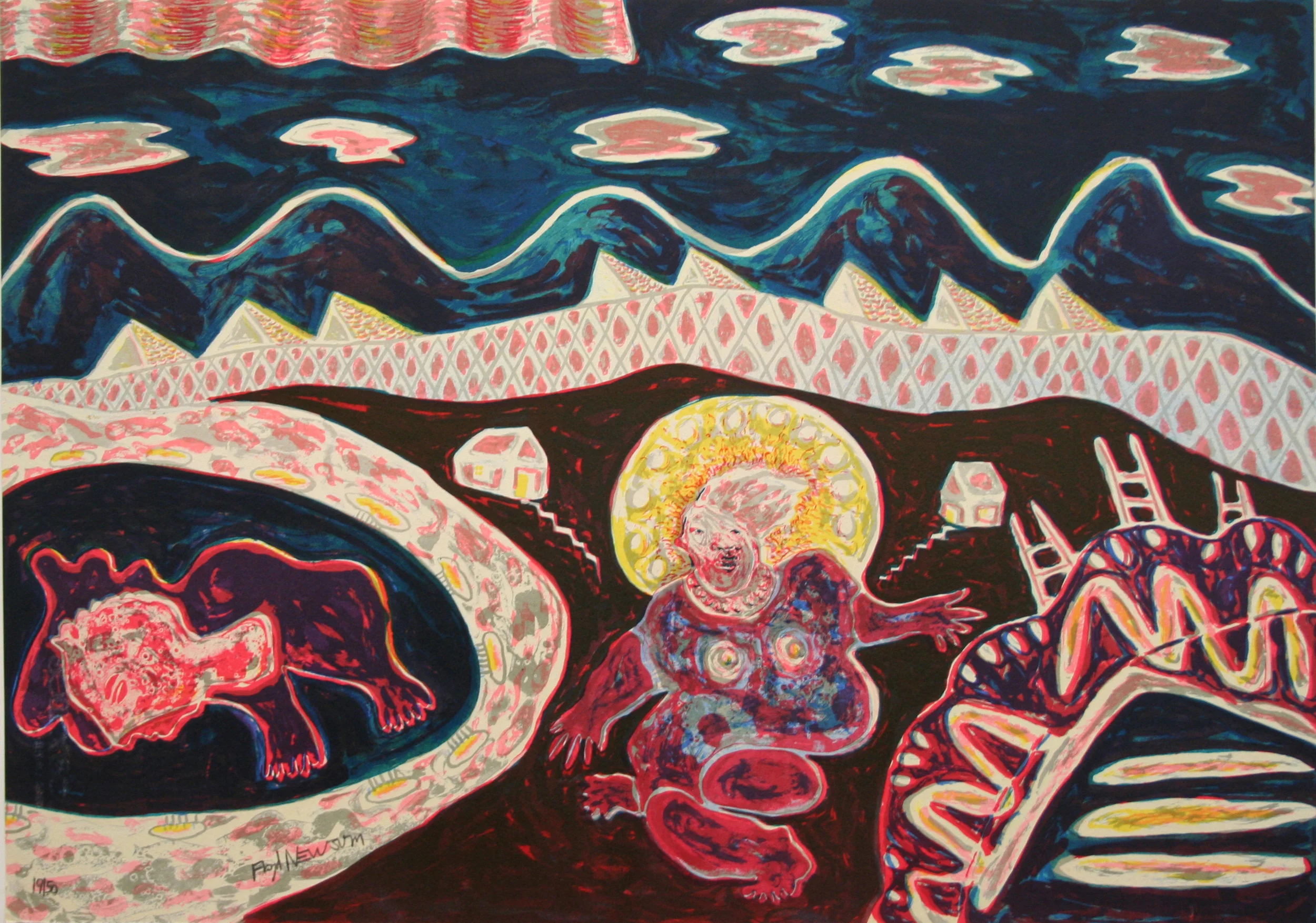 Madonna and Night Landscape