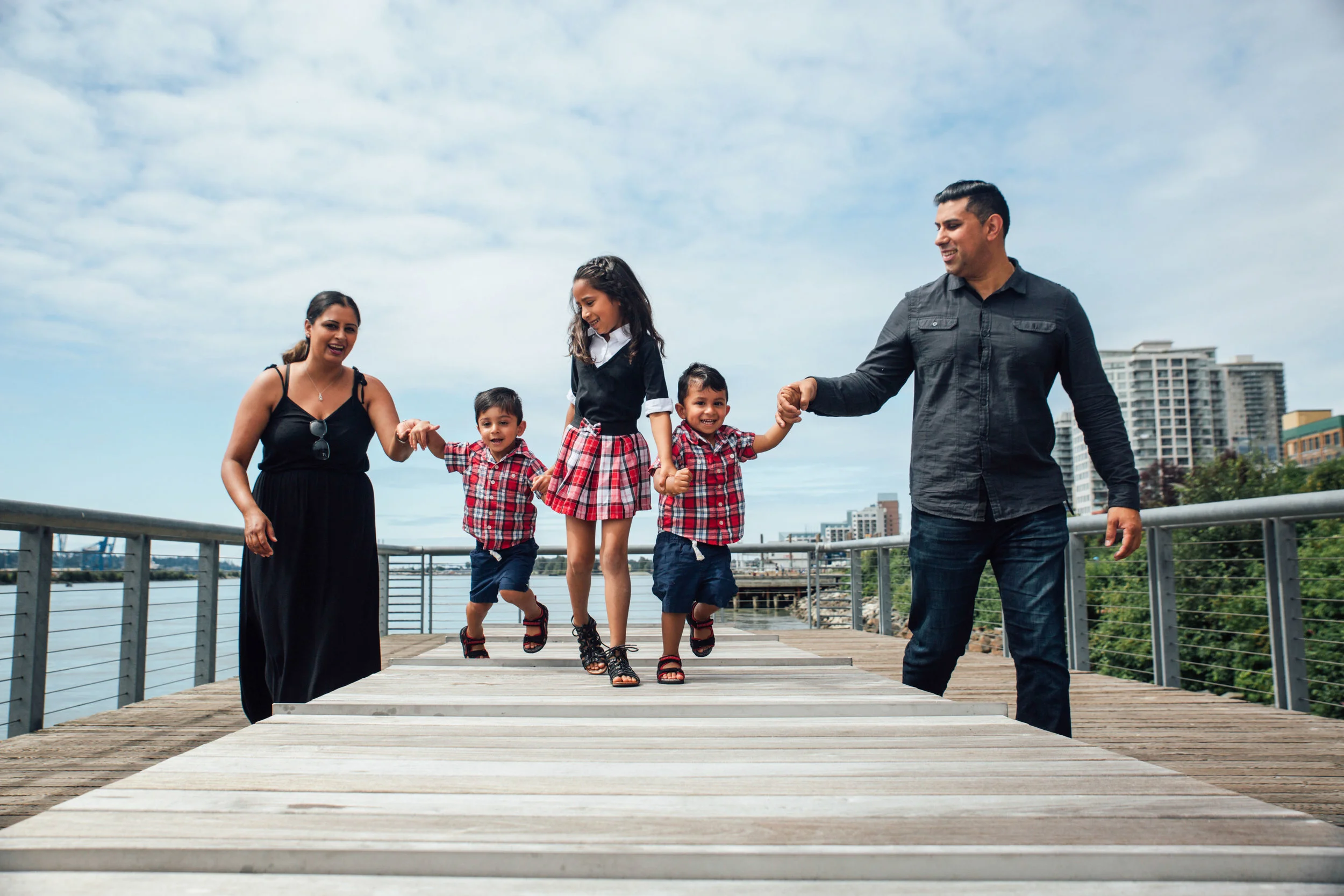 New Westminster Quay Harbour Family Photos