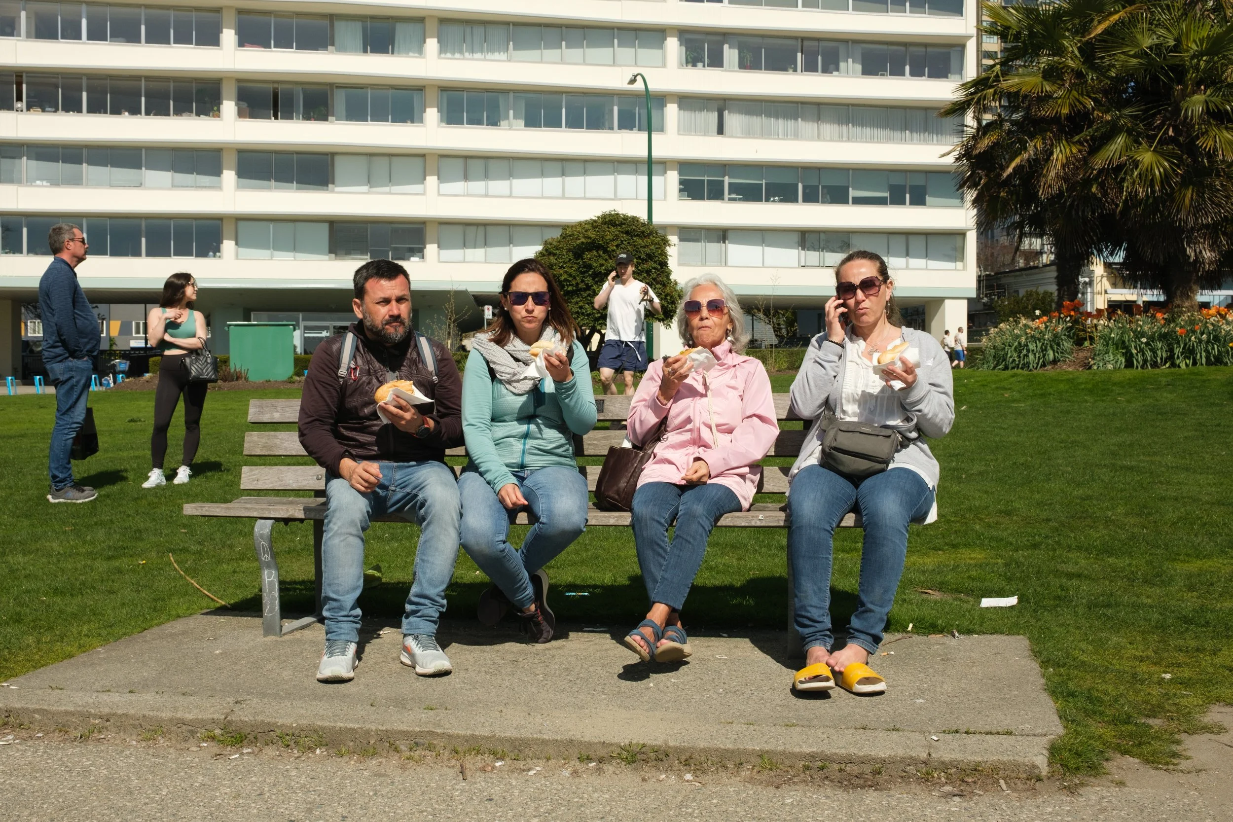 Street Photography | Family Meal | Vancouver, BC