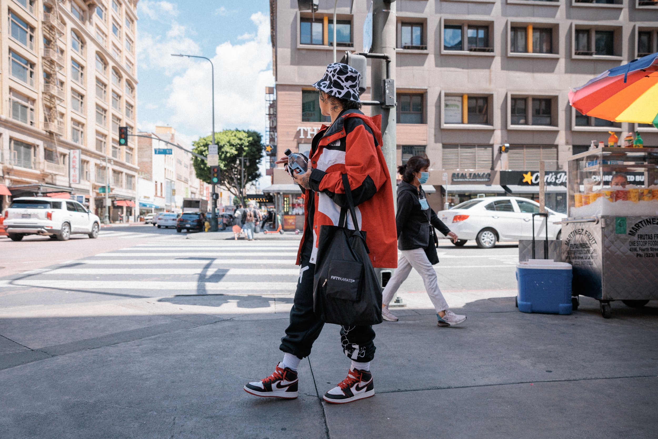 Street Photography | Supreme Jacket | Los Angeles, CA