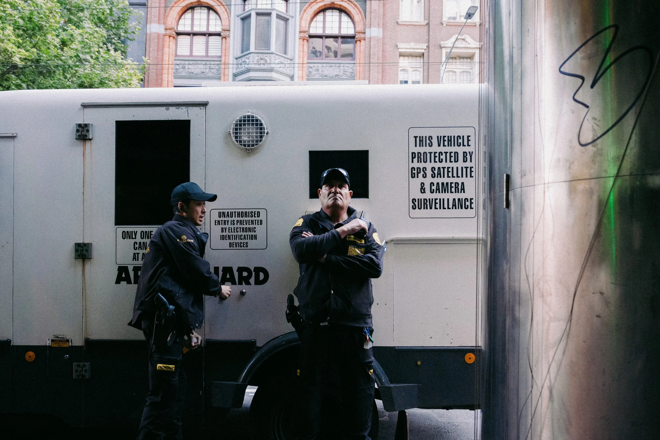 Street Photography | Armed Guards | Melbourne, Australia