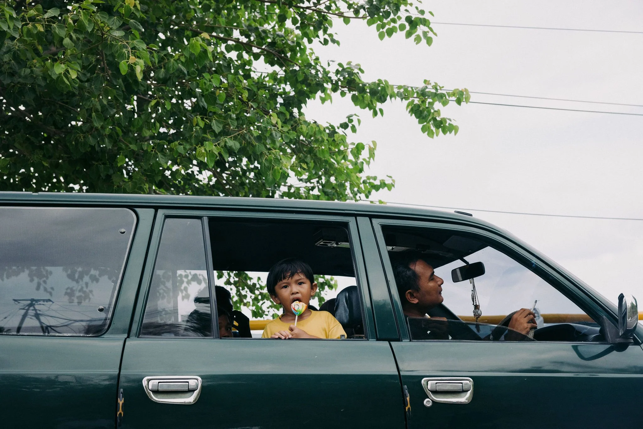 Street Photography | Father Son Roadtrip | Lombok, Indonesia