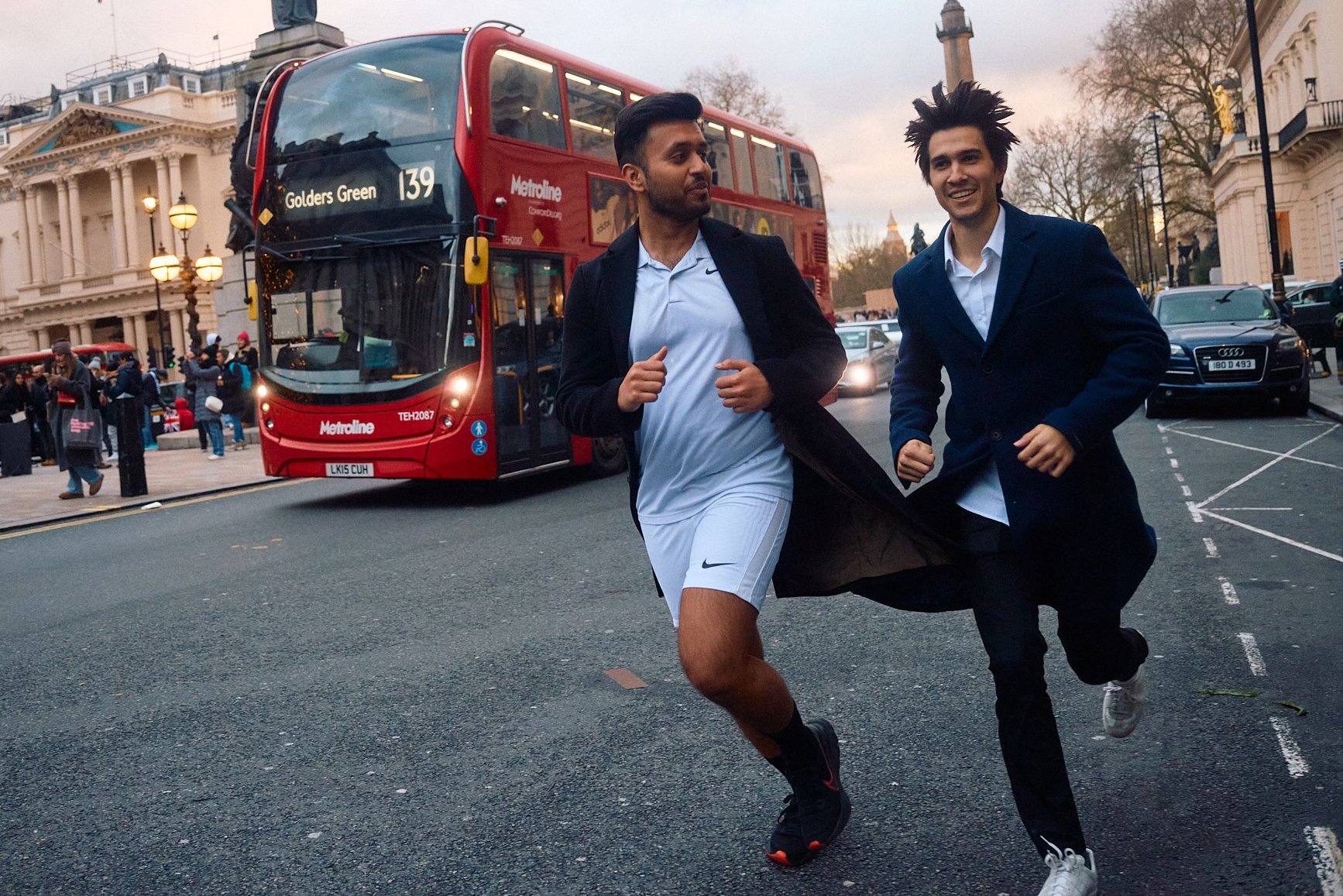 Steet Photography London | Running for the Bus