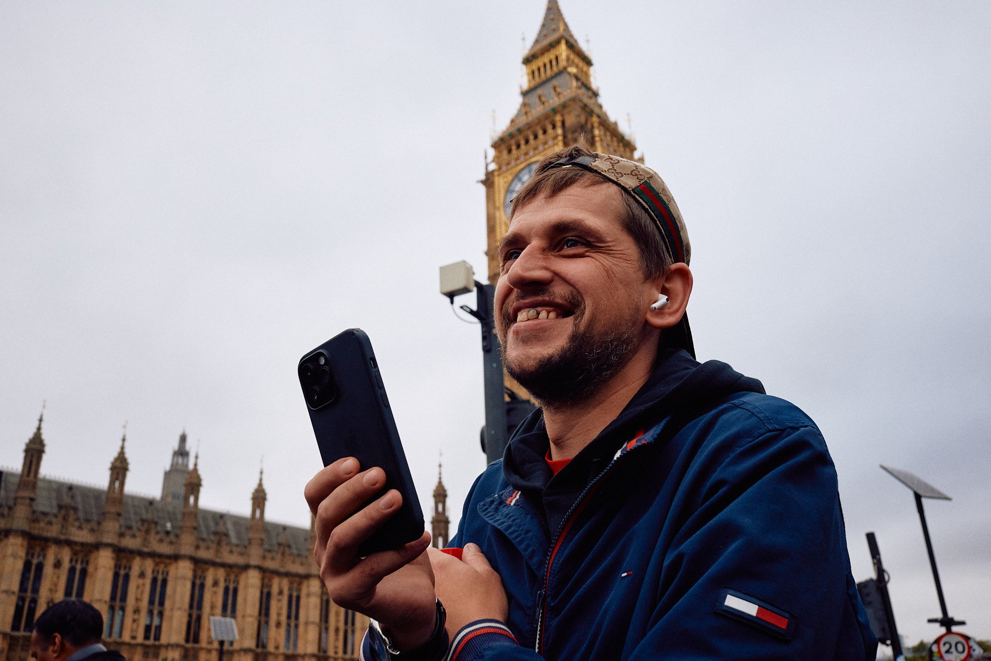Steet Photography London | Big Ben Smiles