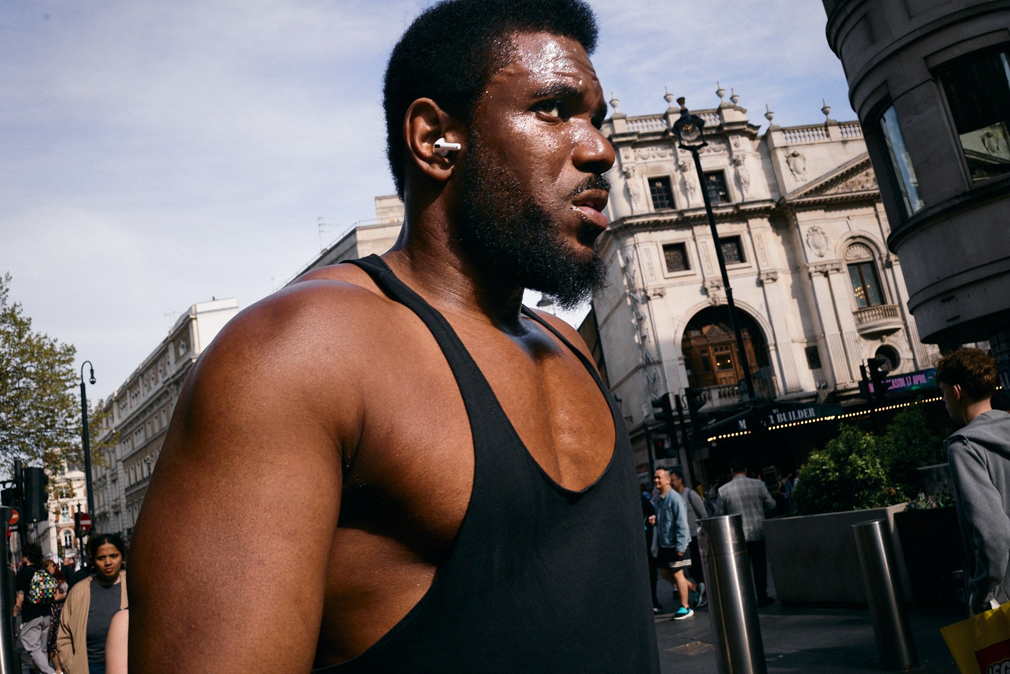 Steet Photography London | Post Run in Central London