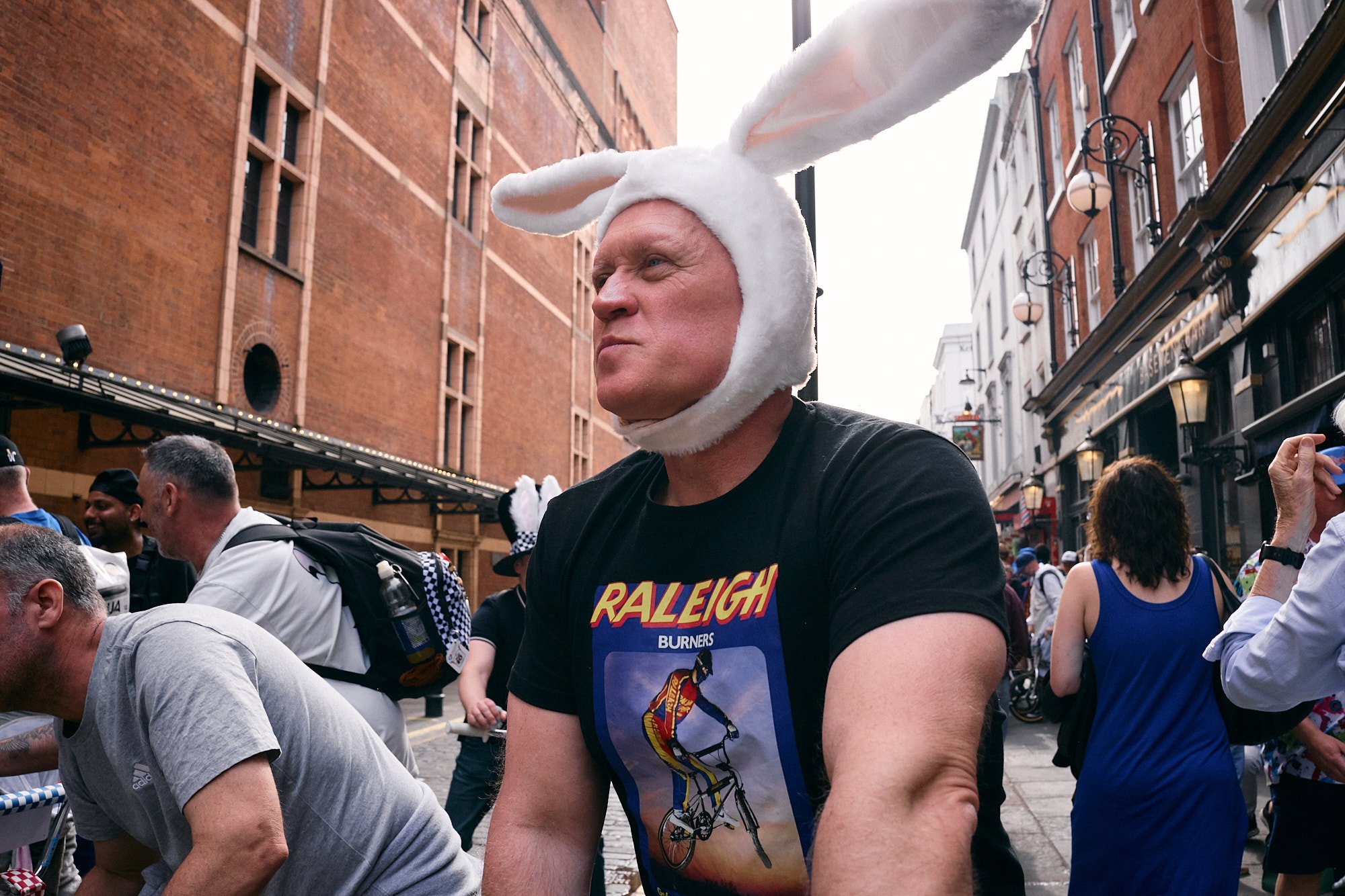 Steet Photography London | Bunny Hat